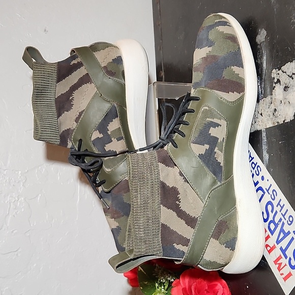 ALDO Mcfayden camo Sock Sneaker 10 - Picture 4 of 12